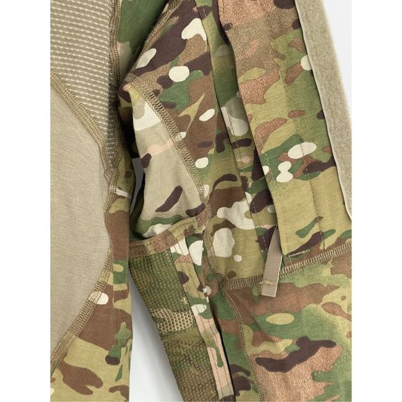 Team Soldier Army Combat Shirt‎ Men XS Camouflage Flame Fire Resistant - Picture 4 of 14